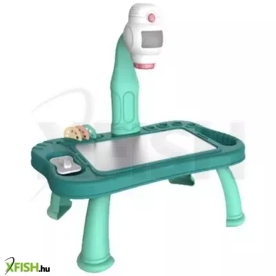 Projektoros rajzasztal - kék