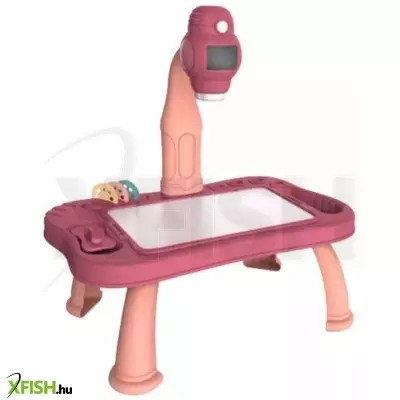 Projektoros rajzasztal - rózsaszín