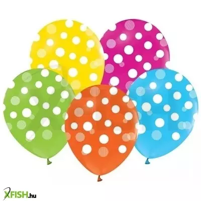 Pöttyös lufi csomag - 5 db