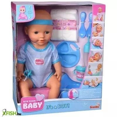 New Born Baby: Újszülött baba világoskék kiegészítőkkel