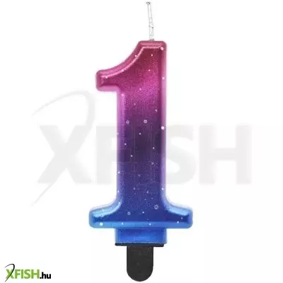 Beauty and Charm: Csillagos égbolt számgyertya - 1