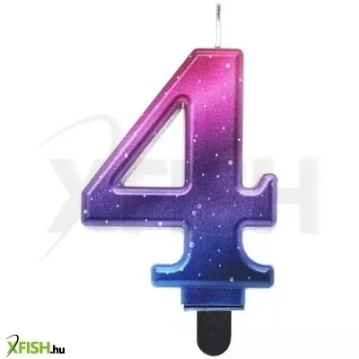 Beauty and Charm: Csillagos égbolt számgyertya - 4