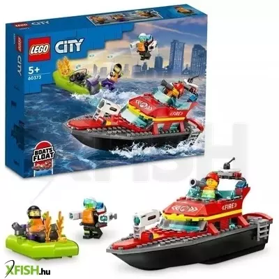 lego® city fire: tűzoltóhajó 60373