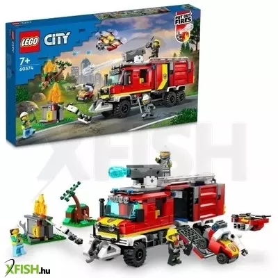 lego® city: fire tűzvédelmi teherautó 60374