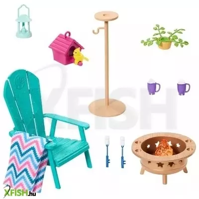 Barbie: Kerti bútorok sütögetővel