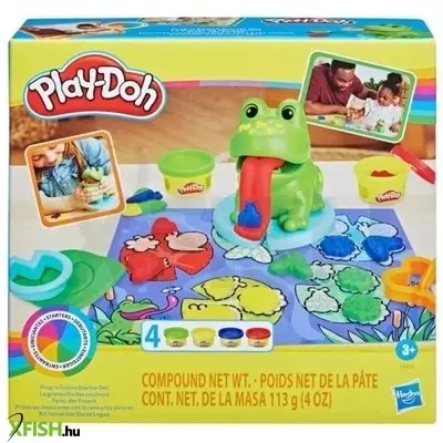 Play-Doh: Béka és a színek kezdőkészlet