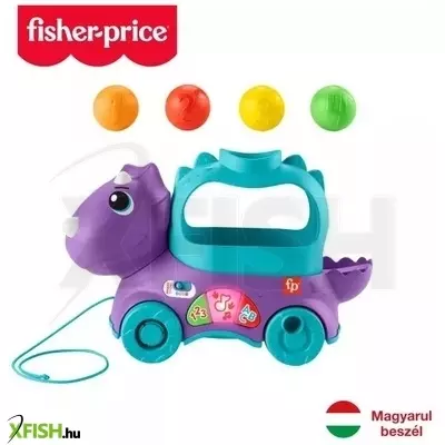 Fisher-Price: Labdázó dinópajti bébijáték