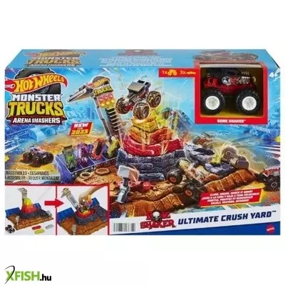 Hot Wheels: Monster Trucks Live aréna Bone Shaker kisautóval - Döntő