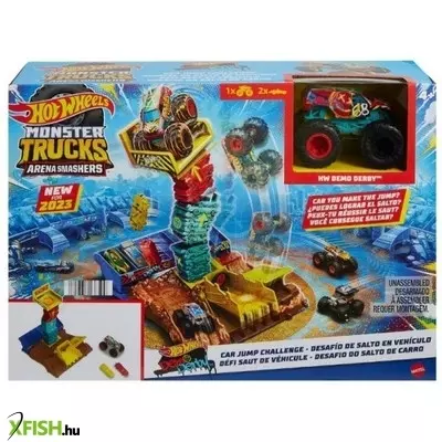 Hot Wheels: Monster Trucks Live aréna Demo Derby kisautóval - Középdöntő