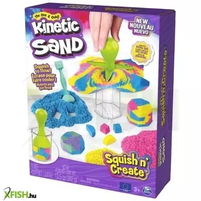 Kinetic Sand: Nyomogatós kreatívkodás
