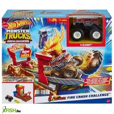 Hot Wheels: Monster Trucks Live aréna 5 Alarm kisautóval - Elődöntő