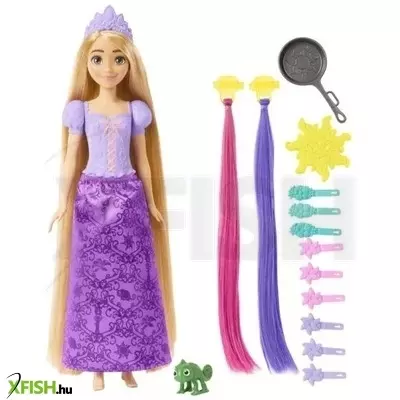 Disney hercegnők: Aranyhaj hajvarázs baba