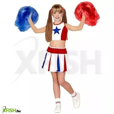 Pompom lány jelmez - 128 cm