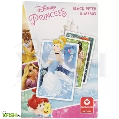 Disney hercegnők mini fekete péter kártyajáték