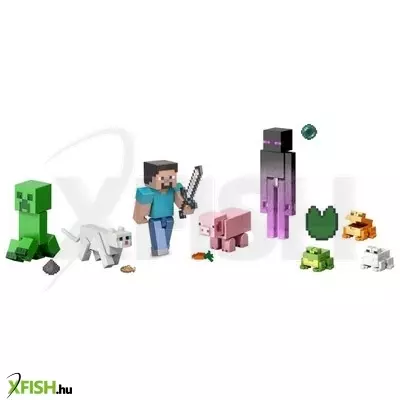 Minecraft Craft-A-Block figurák - többféle
