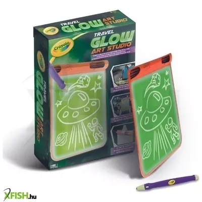 Crayola: Neon világító utazó festőkészlet