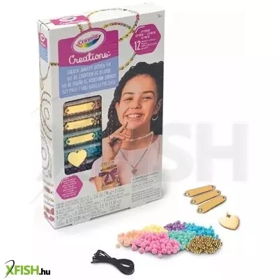 Crayola Creations: Arany színű ékszerkészítő szett