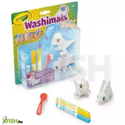 Crayola Washimals: Kimosható dinó figura szett - 2 db-os