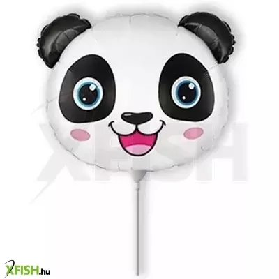 Panda formájú fólia lufi - 36 cm