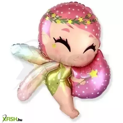 Tündér formájú fólia lufi - 36 cm