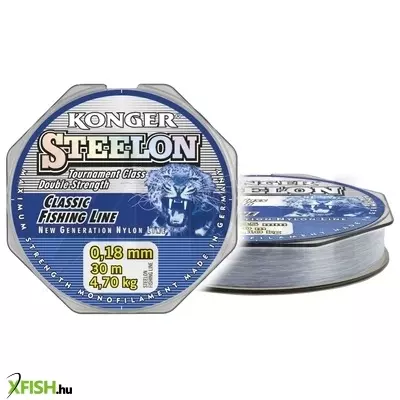 Konger Steelon Monofil Előkezsinór 30m 0,20mm 5,7Kg