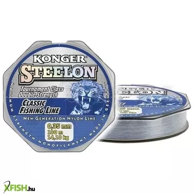 Konger Steelon Monofil Zsinór 100m 0,14mm 3,3Kg