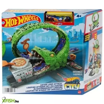 Hot Wheels City: Aligatorangriff pályaszett