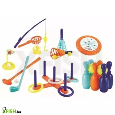 écoiffier: 6 az 1-ben ügyességi sport szett