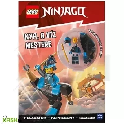 LEGO Ninjago: Nya a víz mestere foglalkoztatókönyv minifigurával