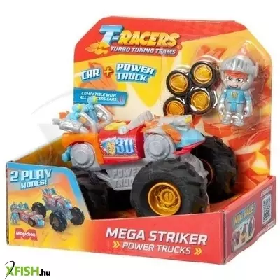 T-Racers: 2 az 1-ben szuperterepjáró figurával - Mega Striker