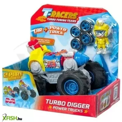 T-Racers: 2 az 1-ben szuperterepjáró figurával - Turbo Digger