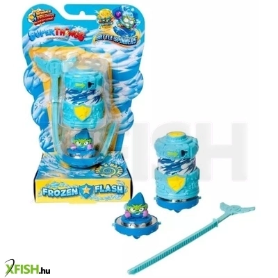 SuperThings: Harcpörgettyű figurával - Frozen Flash, kétféle