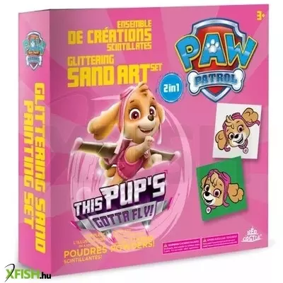Mancs őrjárat: Pup's Gotta Fly homokfestő készlet