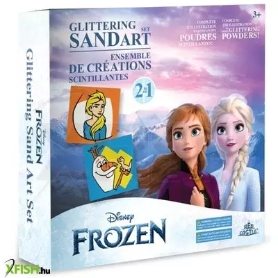Jégvarázs: Elza/Olaf homokfestő készlet