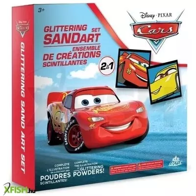 Verdák: McQueen/Ramirez homokfestő készlet