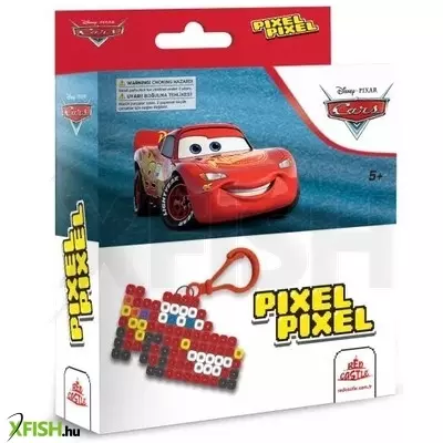 Verdák: Villám McQueen kulcstartó vasalható gyöngy készlet