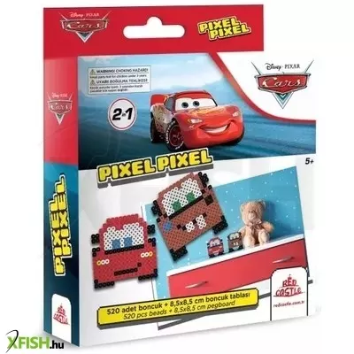 Verdák: McQueen és Matuka vasalható gyöngy készlet