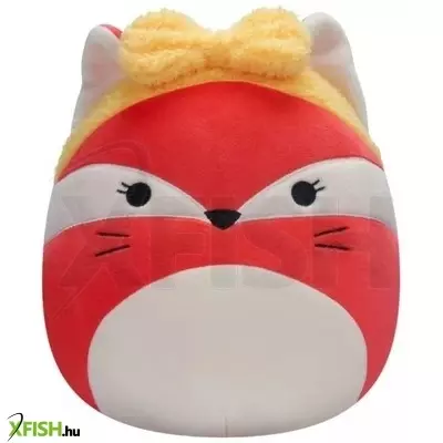 Squishmallows: Fifi, a róka plüss sárga fejpánttal - 20 cm
