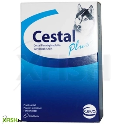 Cestal Plus Féreghajtó Rágótabletta Kutyák Részére 8db/csomag