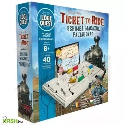 LogiQuest: Ticket to Ride - Pályaudvar társasjáték