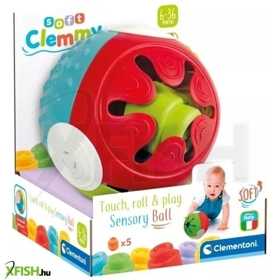 Clemmy: Tapints, guríts és játssz! érzékelést fejlesztő labda