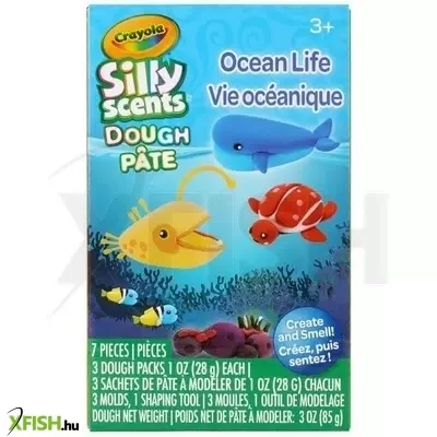Crayola Silly Scents: Illatos mini gyurmakészlet - Óceán