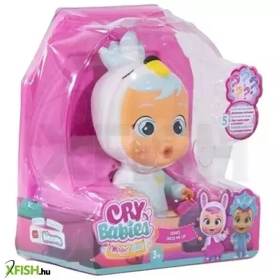 Cry Babies: Varázskönnyek - Dress Me Up baba áttetsző csomagolásban - Sydney