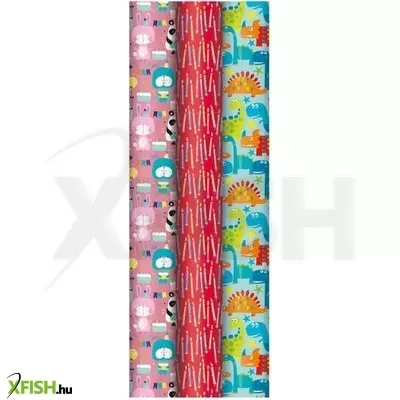 Tekercses csomagolópapír - 70 x 200 cm, többféle