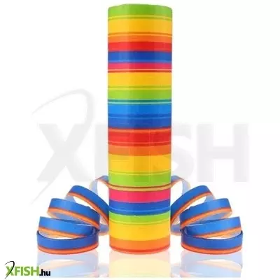 Szivárvány színű szerpentin - 18 x 4 m