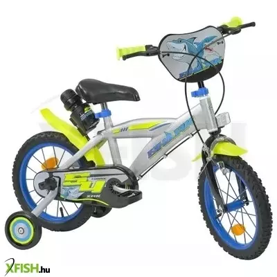 Toimsa: Shark cápa mintájú gyermekkerékpár - 14-es méret