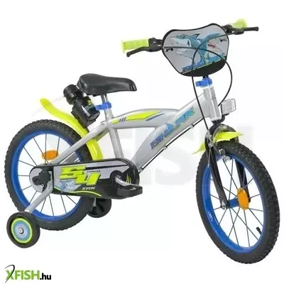 Toimsa: Shark cápa mintájú gyermekkerékpár - 16-os méret