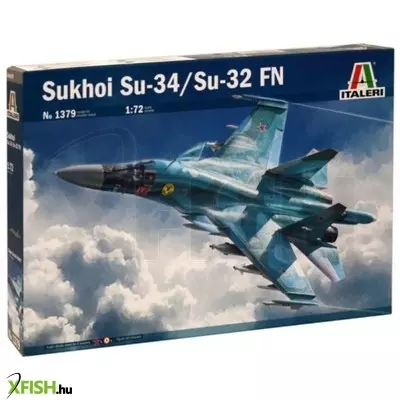 Italeri: Sukhoi Su-34/Su-32 FN repülőgép makett, 1:72