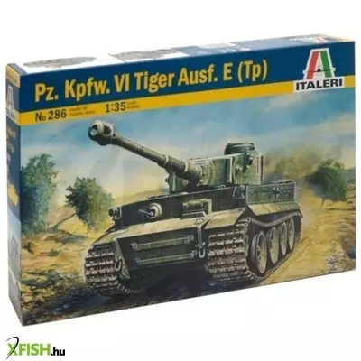 Italeri: Pz. Kpfw. VI Tiger Ausf. E (Tp) harckocsi makett, 1:35