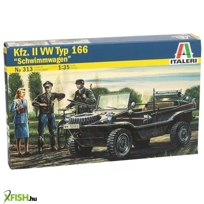 italeri: kfz. ii vw typ 166 harckocsi makett, 1:35